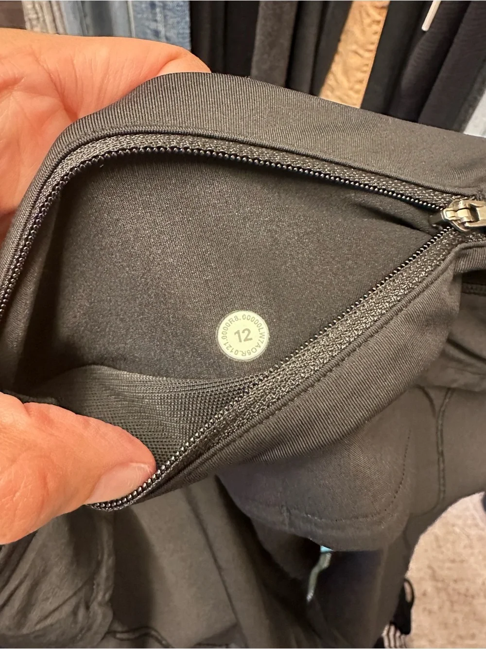 lululemon athletica Black Athletic shorts